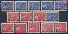 Böhmen Und Mähren P1-P14 (kompl.Ausg.) Postfrisch 1939 Portomarken (9310383 - Ungebraucht