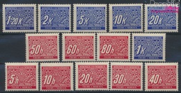 Böhmen Und Mähren P1-P14 (kompl.Ausg.) Postfrisch 1939 Portomarken (9310386 - Neufs