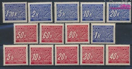 Böhmen Und Mähren P1-P14 (kompl.Ausg.) Postfrisch 1939 Portomarken (9310389 - Neufs