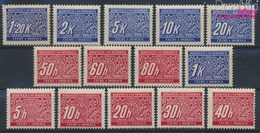 Böhmen Und Mähren P1-P14 (kompl.Ausg.) Postfrisch 1939 Portomarken (9310390 - Ungebraucht