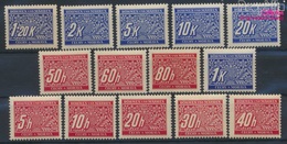 Böhmen Und Mähren P1-P14 (kompl.Ausg.) Postfrisch 1939 Portomarken (9310396 - Ungebraucht