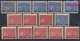 Böhmen Und Mähren P1-P14 (kompl.Ausg.) Postfrisch 1939 Portomarken (9310399 - Neufs