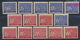 Böhmen Und Mähren P1-P14 (kompl.Ausg.) Postfrisch 1939 Portomarken (9310401 - Neufs