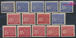 Böhmen Und Mähren P1-P14 (kompl.Ausg.) Postfrisch 1939 Portomarken (9310405 - Neufs