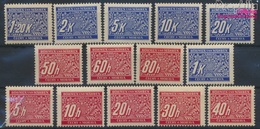Böhmen Und Mähren P1-P14 (kompl.Ausg.) Postfrisch 1939 Portomarken (9310406 - Ungebraucht