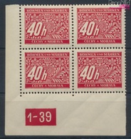 Böhmen Und Mähren P5 Mit Plattennummer Postfrisch 1939 Portomarke (9310267 - Ungebraucht