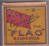 Paquet 20 Cigarettes "the FLAG" - Contenitori Di Tabacco (vuoti)
