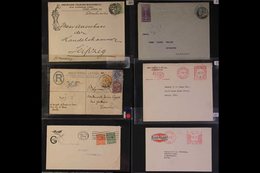 ADVERTISING ENVELOPES & POSTCARDS HOUSEHOLD ITEMS & CLOTHING Accumulation Of Advert Covers & Meter Mail Covers Covers Ea - Altri & Non Classificati