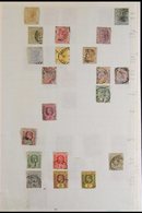 BRITISH COMMONWEALTH "S" COUNTRIES 1870s - 1980s ALL DIFFERENT USED COLLECTION Includes Sierra Leone QV To 1s, KGV To Di - Andere & Zonder Classificatie