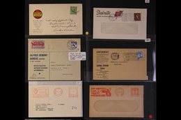 CARS & MOTORING ADVERTISING ENVELOPES & METER MAIL We Note Interesting Group Of Covers, With Advert Envs For Dunlop, Sco - Zonder Classificatie