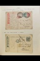 MOTORCYCLING 1919 Onwards, Topical Collection, ALL ITALIAN ITEMS Arranged In Three Albums, Includes Mostly Covers With P - Ohne Zuordnung