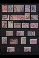 1928-42 AIR POST COLLECTION Presented On A Pair Of Stock Pages. A Mint/nhm & Used Collection That Includes The 1928 Set  - Altri & Non Classificati