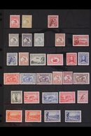 1913-1936 ALL DIFFERENT FINE MINT COLLECTION. An Attractive Mint Assembly (some Never Hinged) Presented On A Pair Of Sto - Other & Unclassified