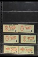 1949-1965 QEII "STERLING" BOOKLETS COLLECTION A Highly Complete Collection For The Period Of Complete Booklets Including - Autres & Non Classés