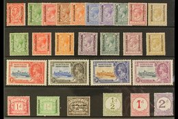 1912-36 KGV MINT SELECTION Presented On A Stock Card That Includes 1913-24 Set Of 9, 1925-27 Set Of All Values, 1935 Jub - Andere & Zonder Classificatie