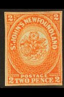 1860 2d Orange Vermilion, SG 10, Very Fine Mint, Large Part Og, With Close To Clear Margins All Round And Lovely Bright  - Otros & Sin Clasificación