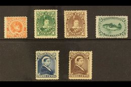 1896 Re-issue Set Complete, SG 62/65a, Very Fine Mint. Lovely Bright Colours. (6 Stamps) For More Images, Please Visit H - Otros & Sin Clasificación