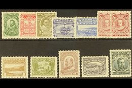 1910 Litho Colonisation Set Complete, Both 6c Claret, SG 95/105, Very Fine Mint. (12 Stamps) For More Images, Please Vis - Autres & Non Classés