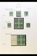 1922-31 SEMI SPECIALIZED "ADMIRALS" COLLECTION An Attractive Mint & Used Range Presented On Written Up Pages. We See A M - Other & Unclassified