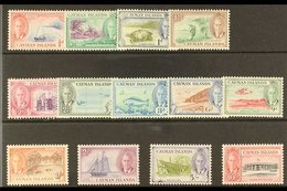 1950 Pictorial Definitive Complete Set, SG 135/47, Never Hinged Mint (13 Stamps) For More Images, Please Visit Http://ww - Caimán (Islas)