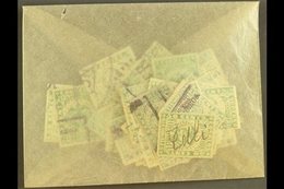 1868 50c Green, Scott 56, Used Assembly In A Packet, Ideal To Sort For Postmarks. (54 Stamps)  For More Images, Please V - Colombia