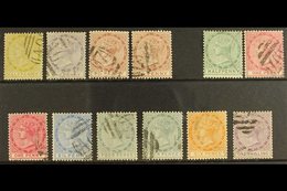 1883-90 CA WATERMARK SELECTION Including 1883-86 Complete Set (SG 13/15) & 1886-90 Complete Set (SG 20/26). Lovely (12 S - Dominique (...-1978)