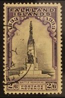 1933 Centenary 2s6d Black And Violet, SG 135, Very Fine Used. For More Images, Please Visit Http://www.sandafayre.com/it - Islas Malvinas