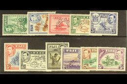 1938 The Original Set To 5s, Perf. "SPECIMEN", Very Fine Mint. (11 Stamps) For More Images, Please Visit Http://www.sand - Fiji (...-1970)