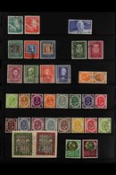 1949-1956 VIRTUALLY COMPLETE FINE USED COLLECTION On Stock Pages, All Different With A Few Pairs, Only One Cheap Stamp M - Altri & Non Classificati