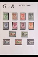 1838-49 FINE MINT COLLECTION Includes 1938-43 Complete Definitive Set, 1948 Complete Definitive Set, 1948 RSW Set, Etc.  - Côte D'Or (...-1957)