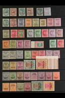 PATIALA OFFICIALS - 1884-1944 MINT COLLECTION Incl. QV Issues Almost Complete (missing 12a), KEVII Complete Plus A Few S - Altri & Non Classificati
