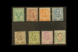 1901 5c To 1L Definitives, Sassone 70/7, Mi 76/83, Odd Minor Perf Fault, Otherwise Fine Mint (8 Stamps). For More Images - Unclassified
