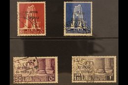 LIBYA 1937 Tripoli Trade Fair (Postage And Air) Complete Set (Sass S. 34, SG 84/87), Very Fine Used. (4 Stamps) For More - Otros & Sin Clasificación