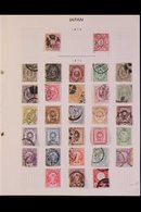 1870's-1960's MINT & USED COLLECTION On Leaves, Includes 1906 Military Review Set Mint, 1915 Coronation Set (4s & 10s Mi - Autres & Non Classés