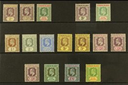 1902-11 FINE MINT GROUP With 1902 2d, 6d, And 1s, 1905-08 3d And 1s, Plus 1907-11 Range With Most Values To 2s6d And 5s, - Leeward  Islands