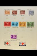 1953-69 COMPLETE USED COLLECTION Presented On Album Pages, A Complete Run (No M/sheets) With MOST Listed Shades/glazed P - Mauritius (...-1967)