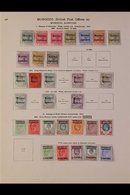 1898-1937 QV TO KGV ALL DIFFERENT MINT COLLECTION On Printed Pages. With Gibraltar Overprinted 1898-1900 Range To 1p, 18 - Altri & Non Classificati