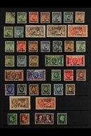 FRENCH CURRENCY 1917- 1937 FINE USED Complete Basic Run, SG 191/230, Including 1924 3f On 2s6d Additional Listed Shade.  - Altri & Non Classificati
