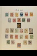 1852-1939 COMPREHENSIVE MOSTLY USED COLLECTION On Pages, All Different, Inc (all Used) 1852 Set (all With Four Margins,  - Other & Unclassified