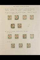 POSTAGE DUES 1899-1949 Fine Used Collection On Album Pages. With 1899-1900 Type I Set To 1s (SG D1/3 & D6/8), Plus Type  - Altri & Non Classificati