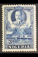 1936 3d Blue, Perf 12½x13½ Variety, SG 38a, Very Fine Mint  For More Images, Please Visit Http://www.sandafayre.com/item - Nigeria (...-1960)
