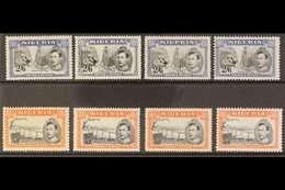 1938-51 Complete Set With ALL PERFORATION TYPES, SG 49/59c, Fine Mint (most Stamps Are Never Hinged), Includes All Four  - Nigeria (...-1960)