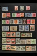 1902-69 ALL DIFFERENT MINT COLLECTION Includes 1903 3d And 6d, 1911 Set, 1917-21 KGV To 1s, 1918-29 QV Tall Postal Fisca - Niue