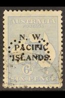 NWPI OFFICIAL 1919-23 6d Greyish Ultramarine Roo Overprint, SG O9a, Fine Used With "Namatanai" Cds's, Good Centring, Fre - Papua-Neuguinea