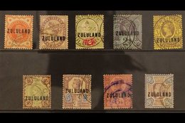 ZULULAND 1888 Set Complete To 9d, SG 1/9, Good To Fine Used. (9 Stamps) For More Images, Please Visit Http://www.sandafa - Non Classés