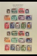 1963-67 VERY FINE USED COLLECTION. An Attractive, ALL DIFFERENT Collection Of Sets Presented On Album Pages. Includes 19 - Aden (1854-1963)