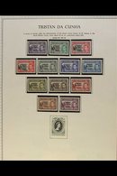 1952-1984 EXTENSIVE MINT / NHM COLLECTION Of Complete Sets Presented On Album Pages, Often Duplicated With A Fine Mint S - Tristan Da Cunha