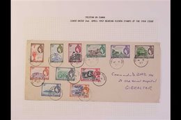 1960-1998 FIRST DAY COVERS COLLECTION A Clean And Attractive Collection Well Written Up On Album Pages, Starts With The  - Tristan Da Cunha