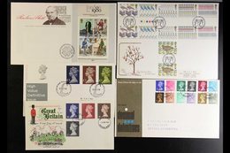 1850's - 2010's COVERS & CARDS ACCUMULATION. A Large Carton Filled With An Estate Balance Of FDC, Commercial Covers, Pic - Andere & Zonder Classificatie