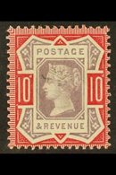 1887-92 10d Dull Purple And Deep Dull Carmine, SG 210a, Very Fine Mint. For More Images, Please Visit Http://www.sandafa - Andere & Zonder Classificatie
